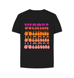 Black WARM Womens T Shirt 002