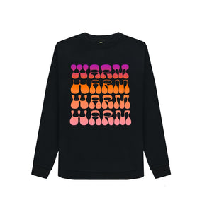 Black WARM Womens Sweatshirt 002